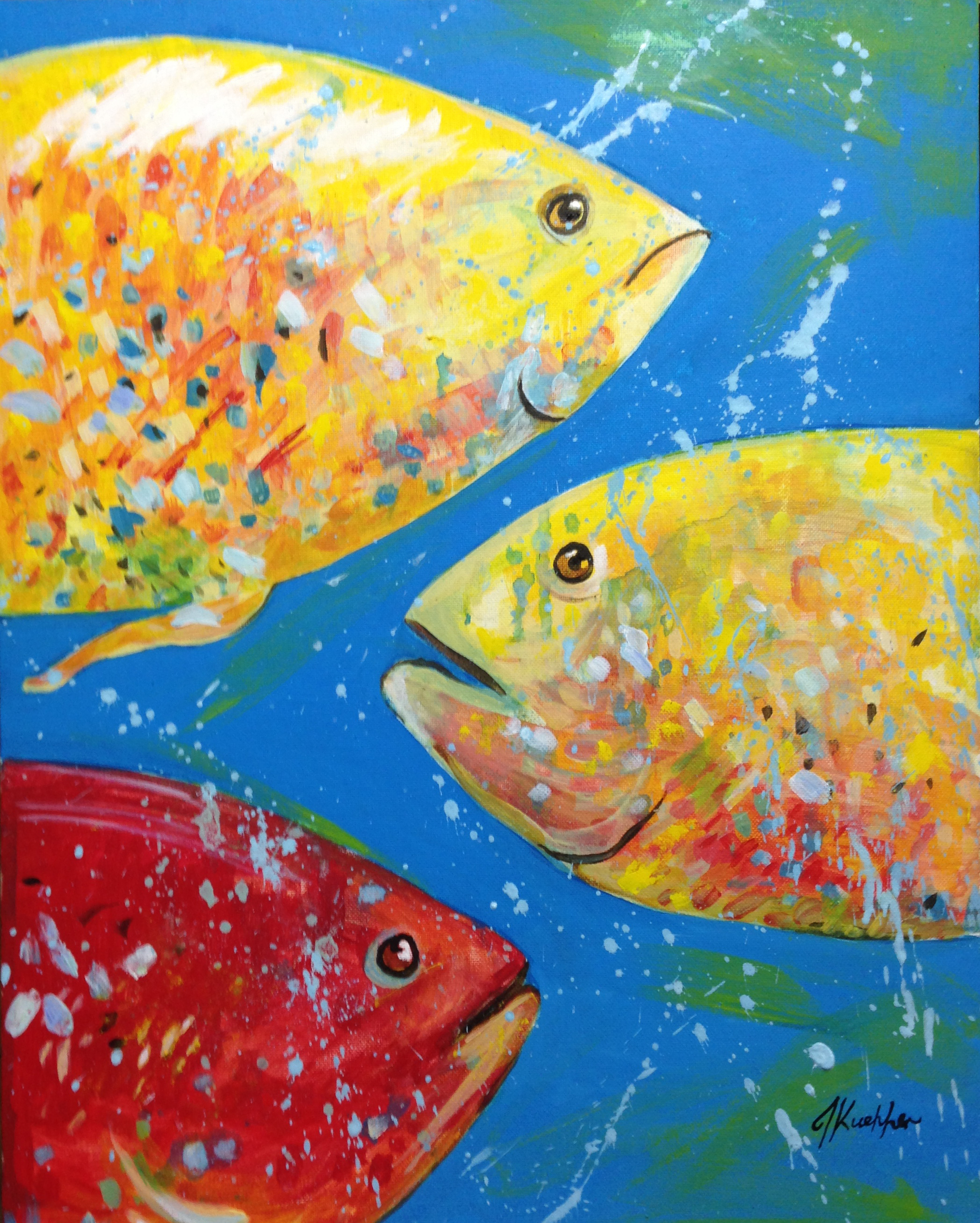 fish painting